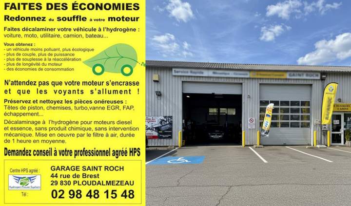 Garage automobile Ploudalmézeau